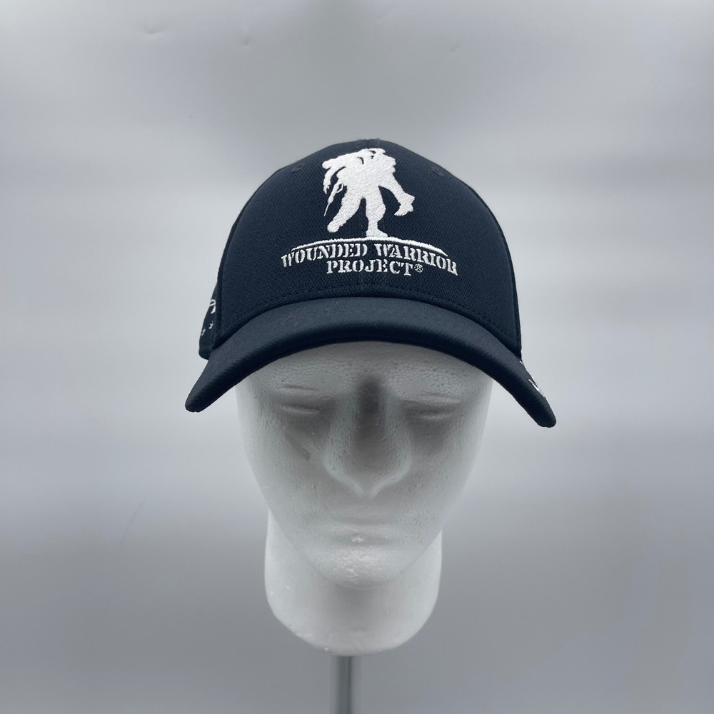Under Armour 1251960 Unisex OSFA Wounded Warrior Project Logo Black Snapback Hat